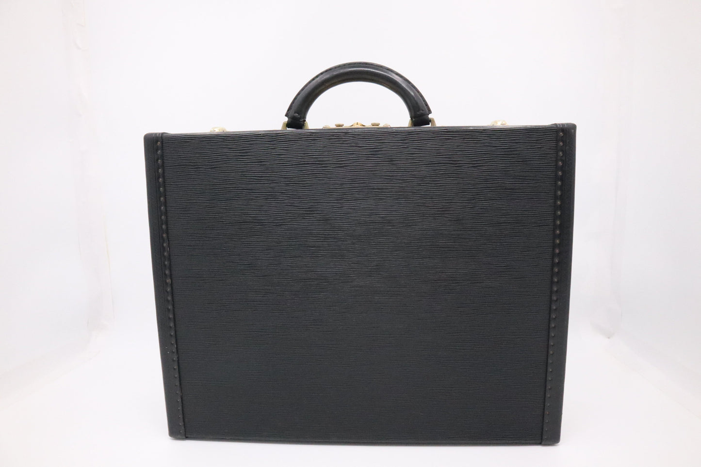 Louis Vuitton President Briefcase in Black Epi Leather