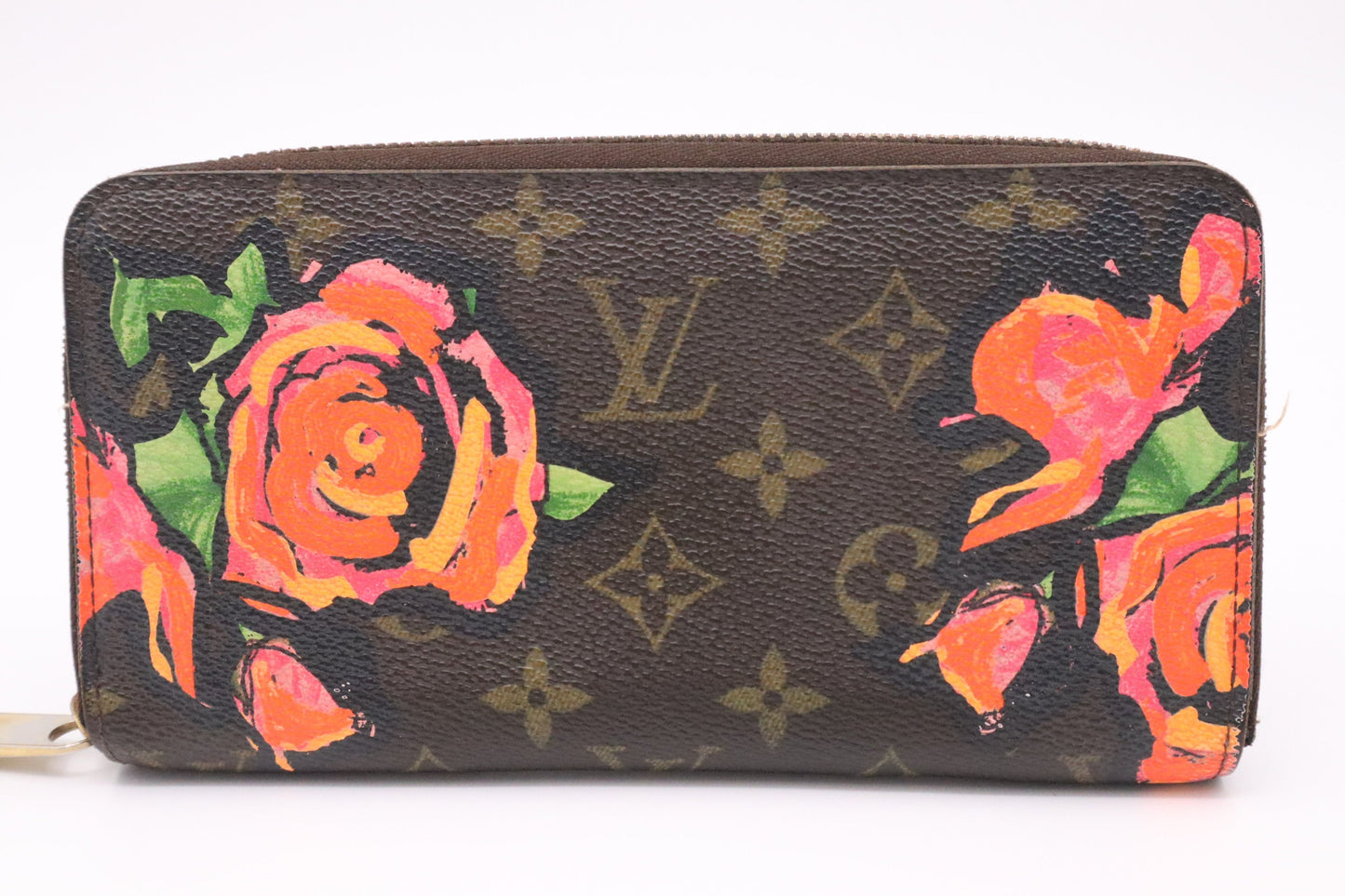 Louis Vuitton x Stephen Sprouse Zippy Long Wallet in Roses Monogram Canvas