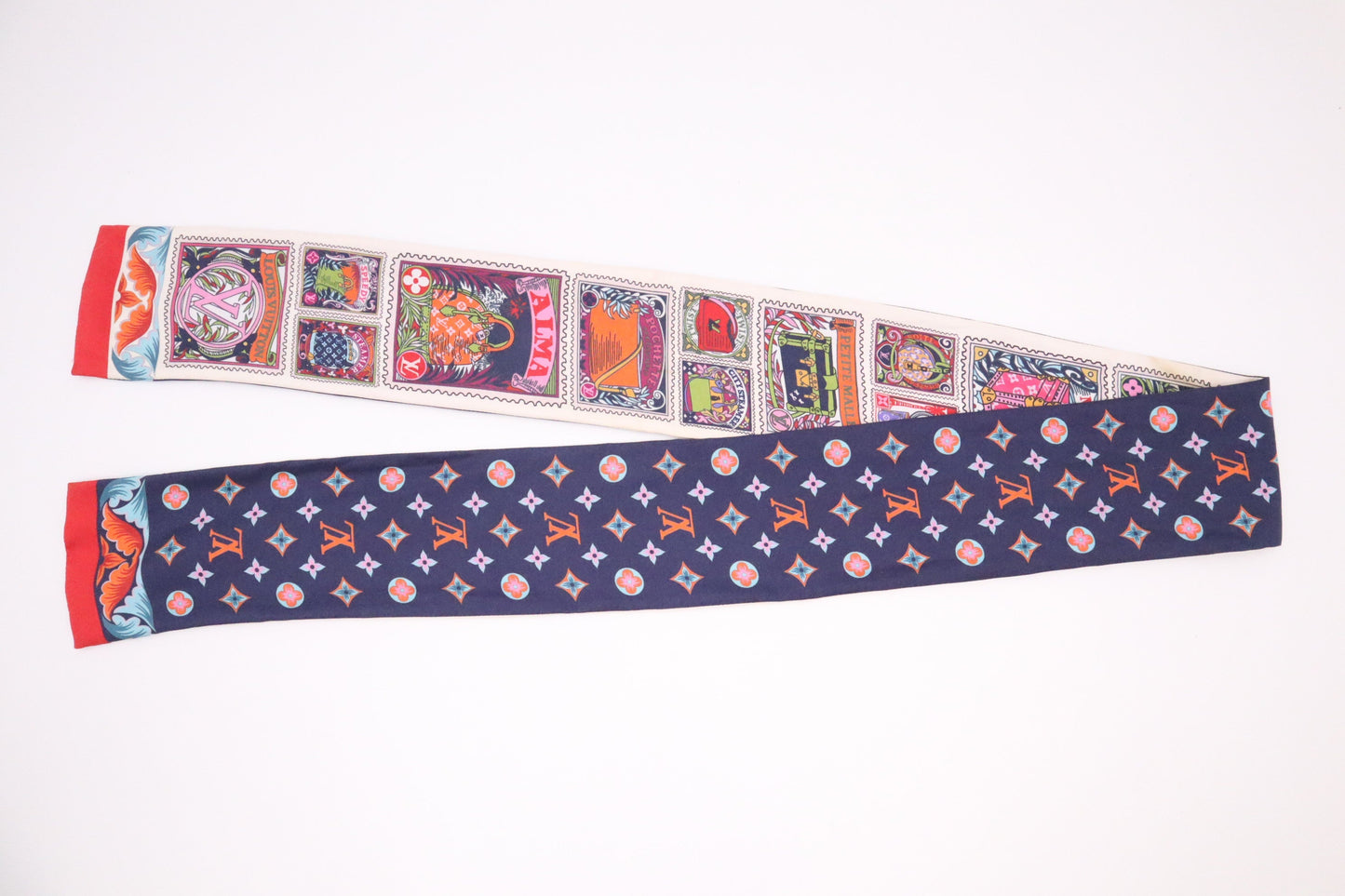 Louis Vuitton "Lettres Ã  Louis" Bandeau in Silk