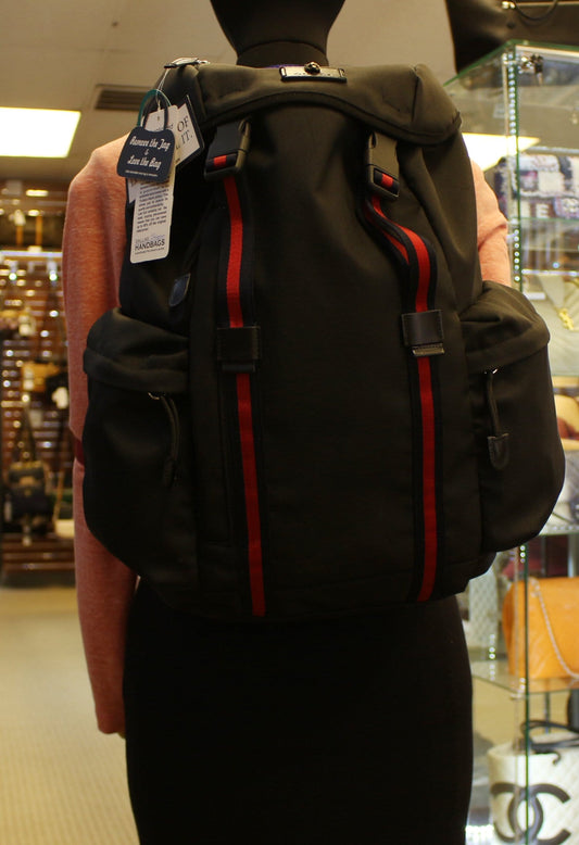 GUCCI Techno Canvas Uni  Backpack 429037