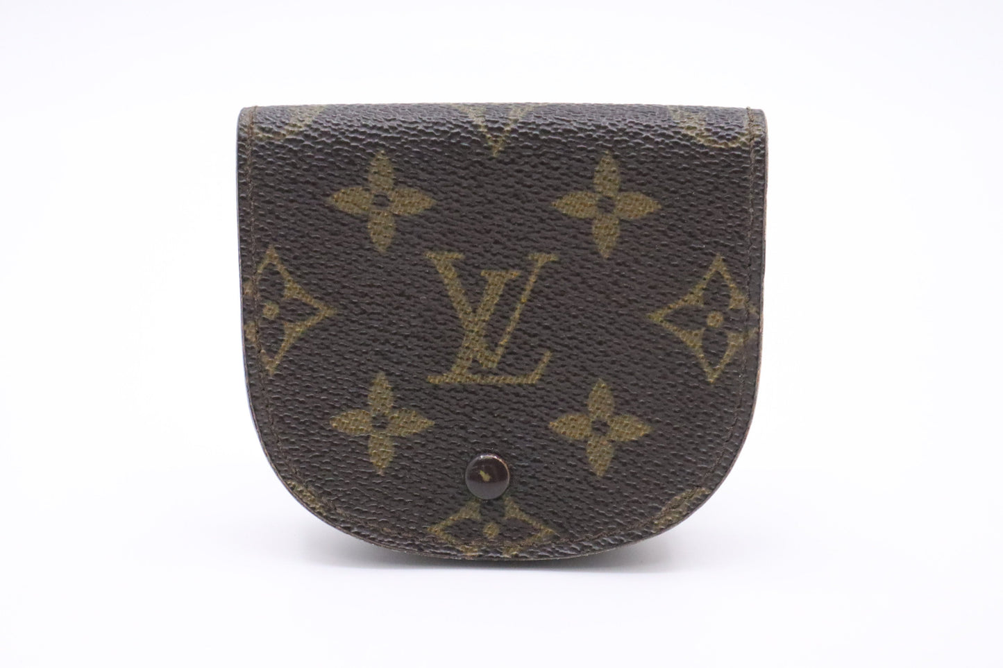 Louis Vuitton Porte-monnaie Gousset Change Purse in Monogram Canvas