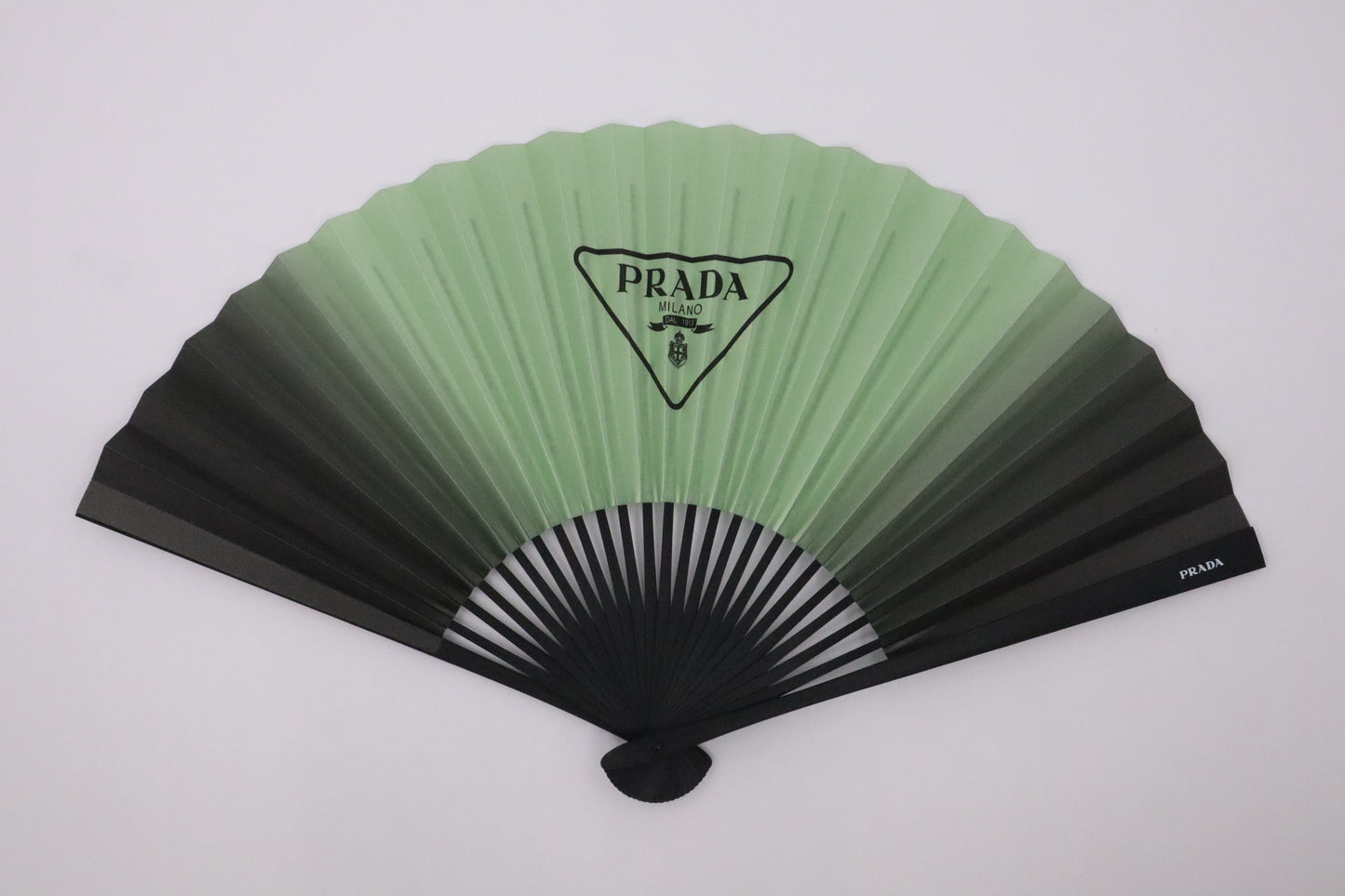 Prada Fan in Black & Green