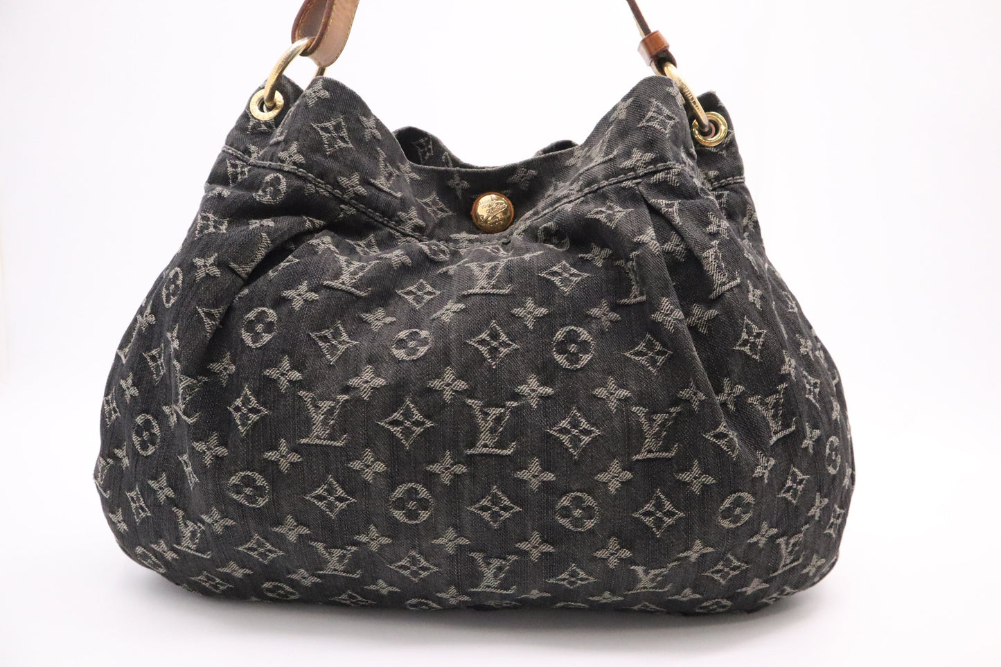 Louis Vuitton Daily PM in Black Monogram Denim