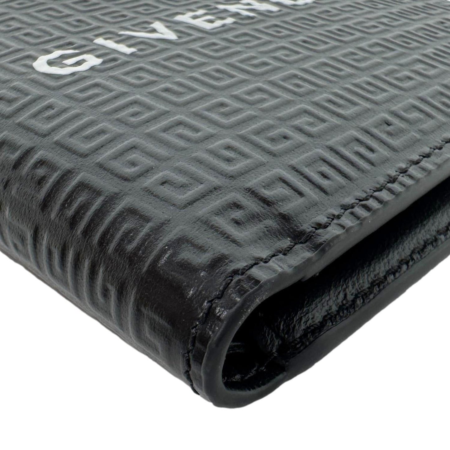 GIVENCHY Calfskin 4G Leather Bifold Wallet Black