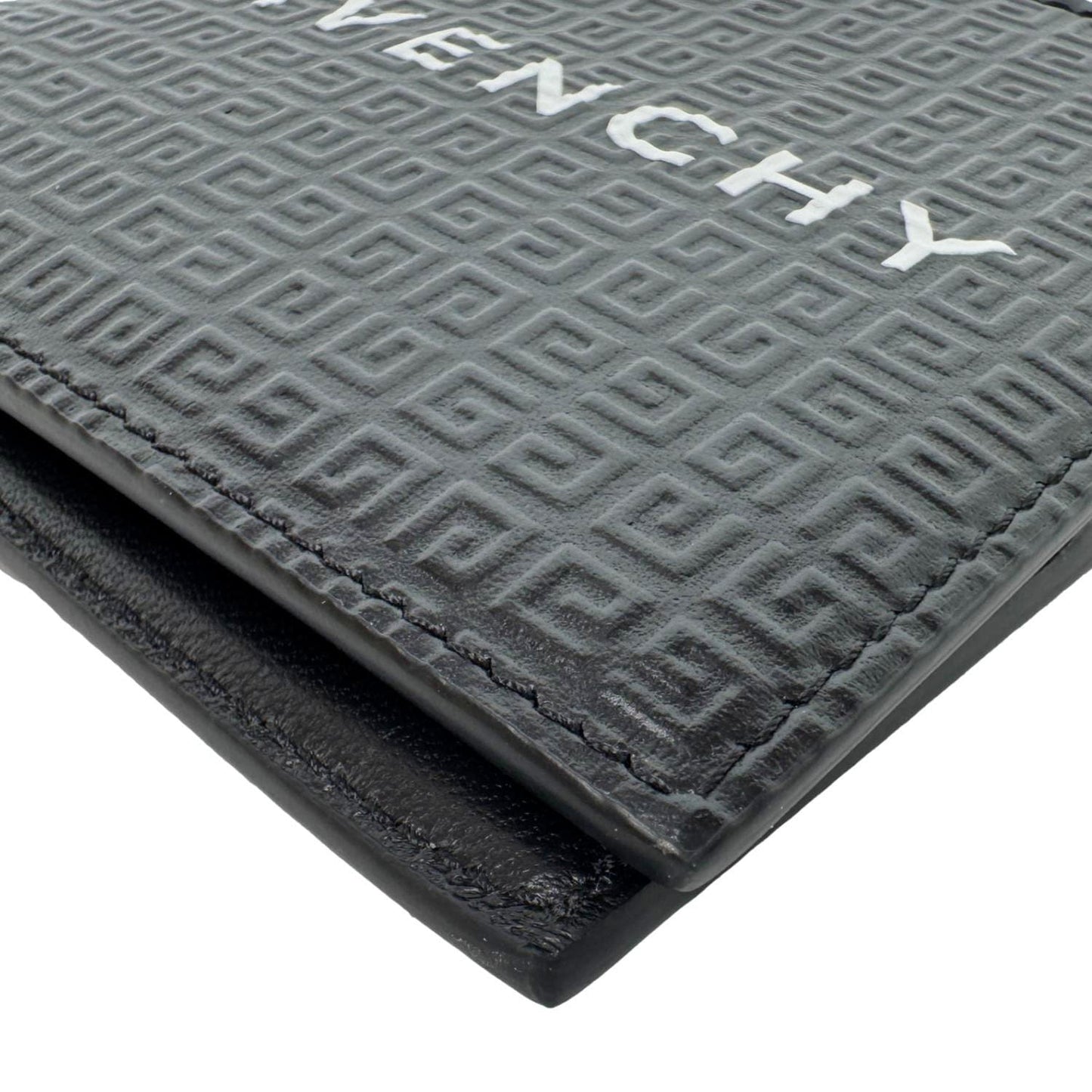 GIVENCHY Calfskin 4G Leather Bifold Wallet Black
