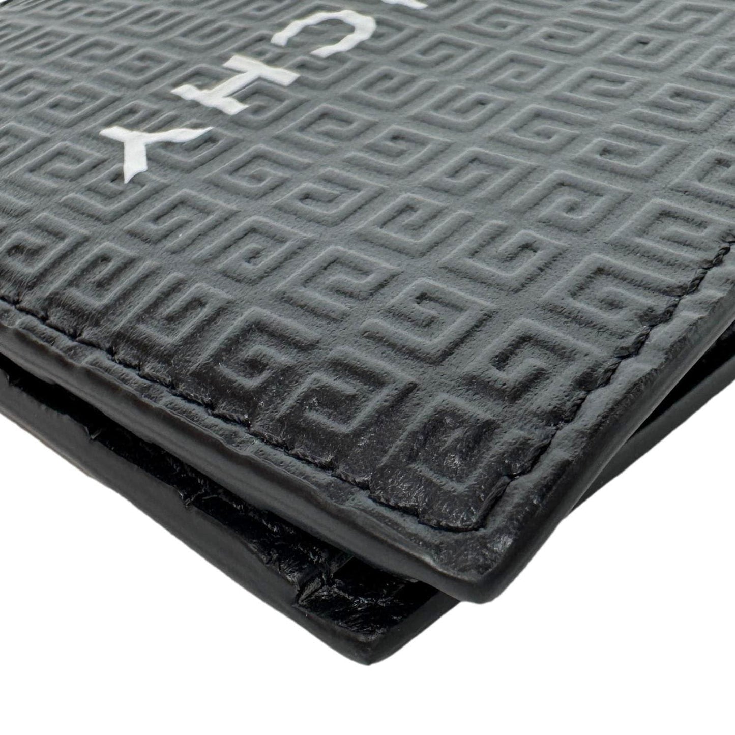 GIVENCHY Calfskin 4G Leather Bifold Wallet Black