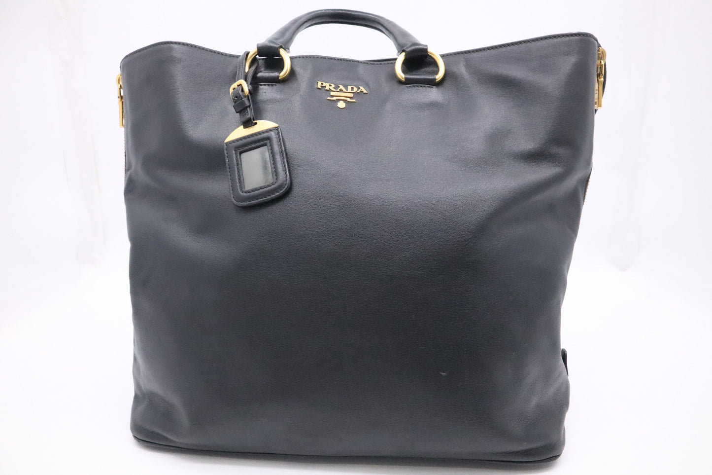 Prada 2-Way Bag in Black Leather