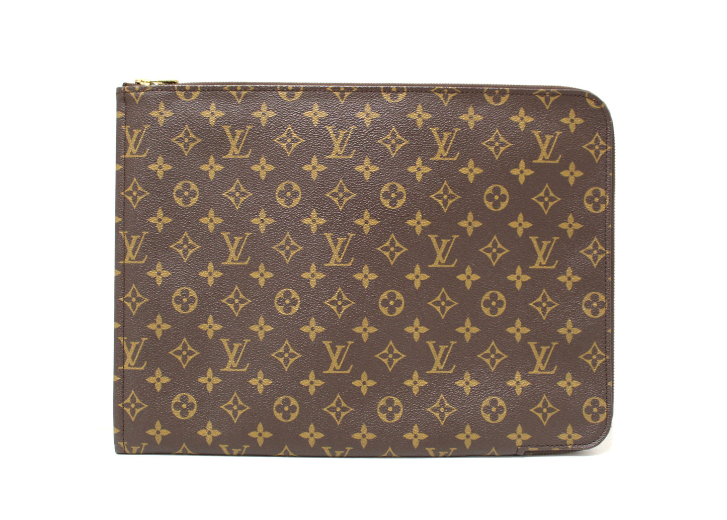 Louis Vuitton Classic Monogram Poche Folio Document Case