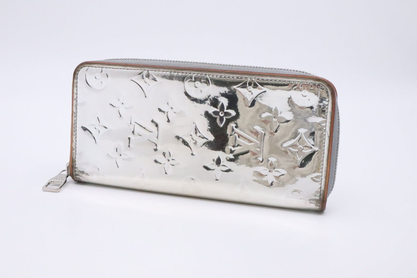 Louis Vuitton Zippy Vertical Wallet in Monogram Mirror Canvas