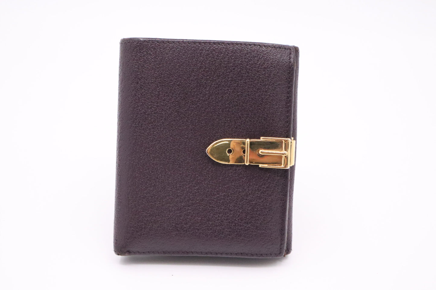 Gucci Bifold Wallet in Purple Leather