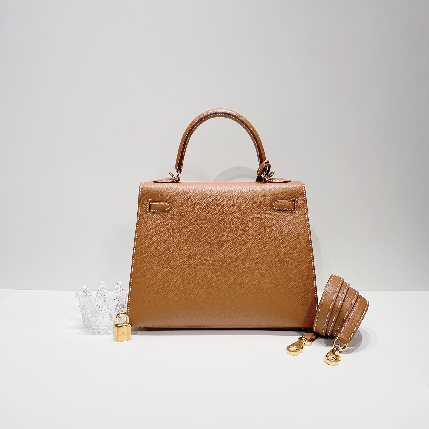 No.001546-Luxury Hermes Sellier Epsom Kelly 25