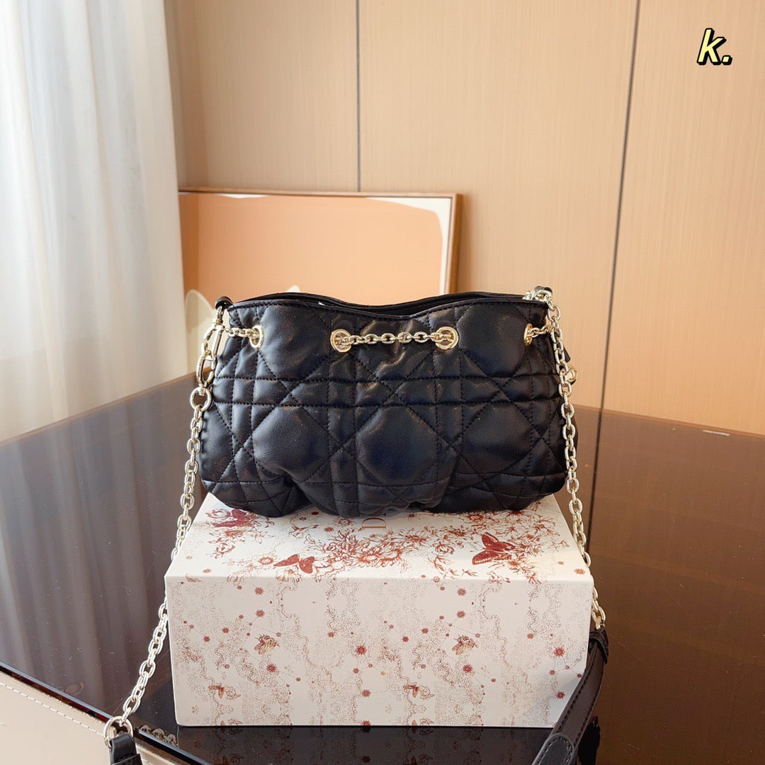 Dior Chain Leather Crossbody