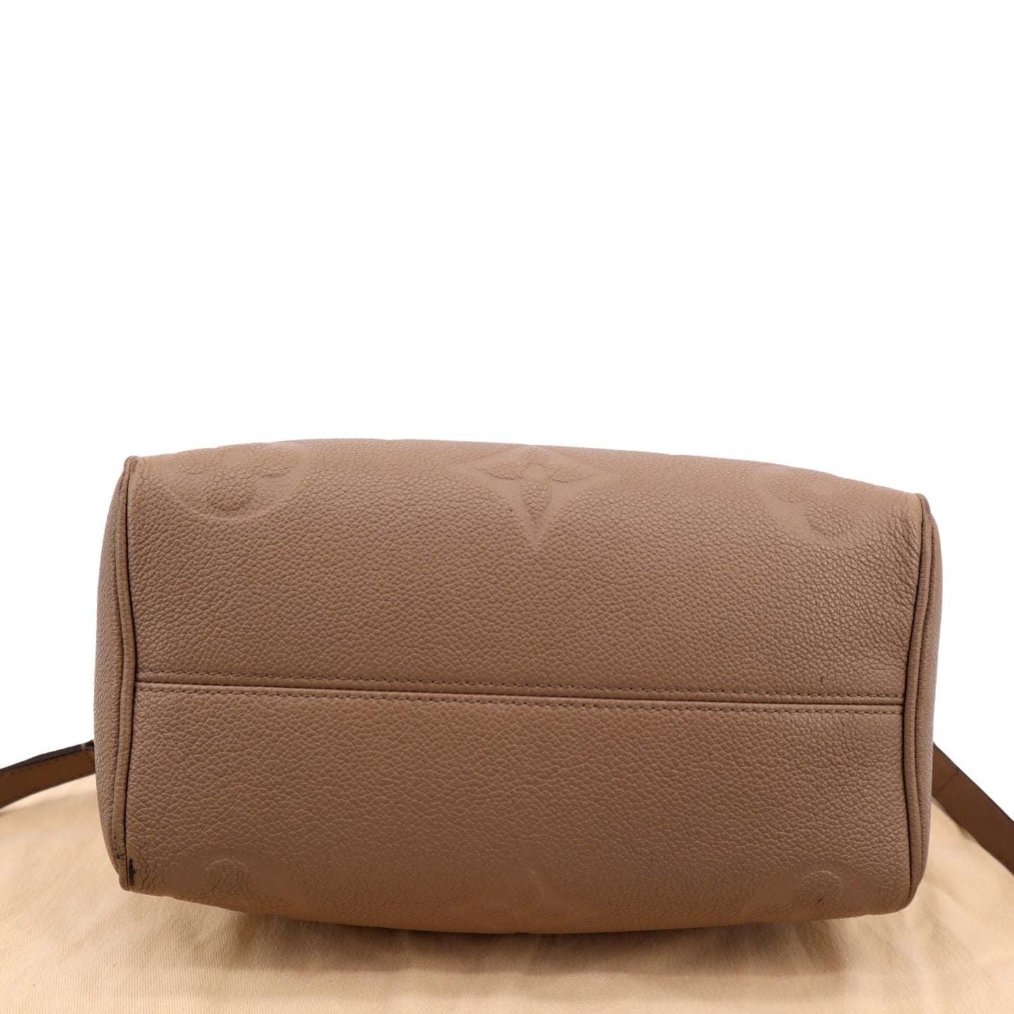 LOUIS VUITTON  25 Bandouliere Monogram Empreinte Shoulder Bag Tourterelle