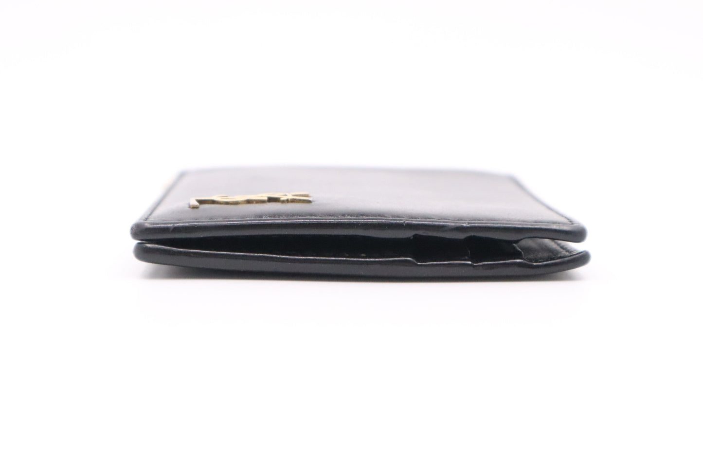 YSL Saint Laurent Bifold Wallet in Black Leather