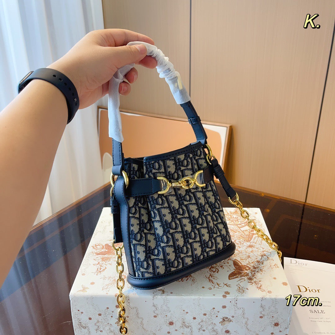 Dior Twist Chain Leather Crossbody