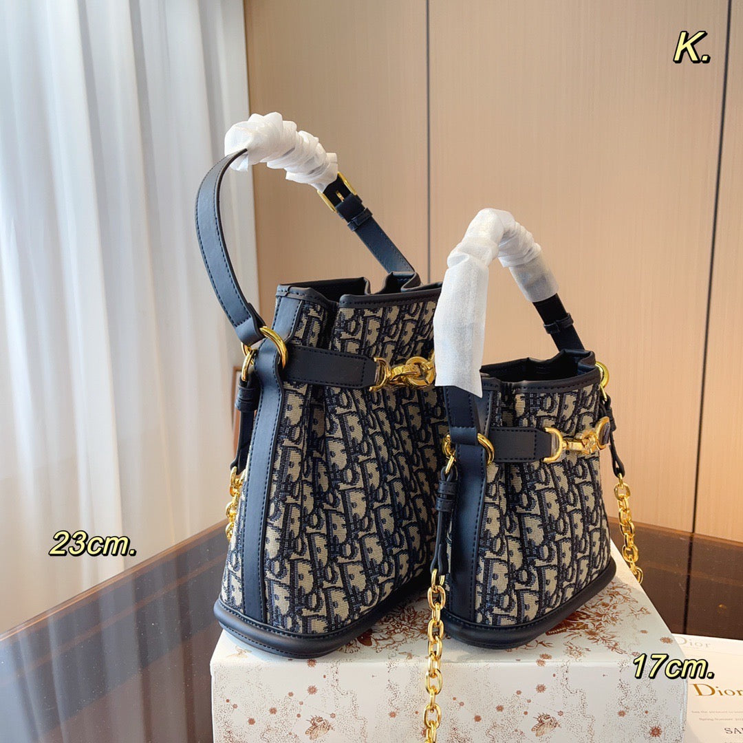 Dior Twist Chain Leather Crossbody