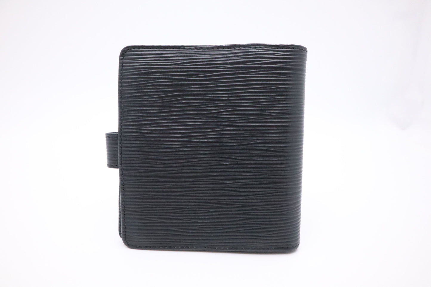 Louis Vuitton Compact Wallet in Black Epi Leather