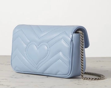 Gucci Caro Quilted Leather Shoulder Bag