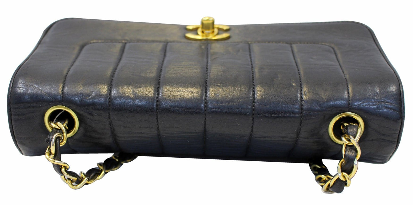 Chanel Shoulder Bag - CHANEL Purse Vertical Caviar Leather