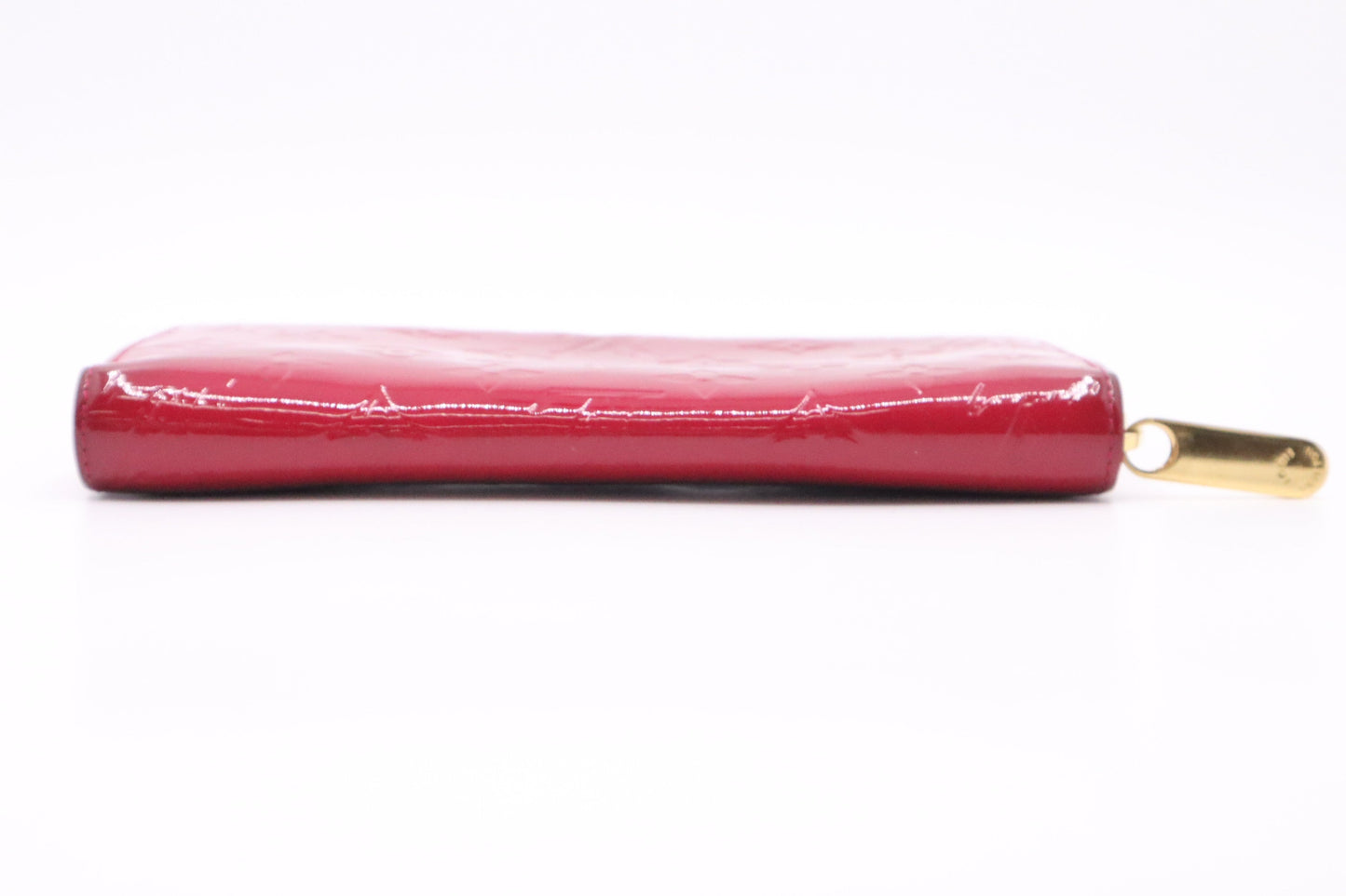 Louis Vuitton Long Zippy Wallet in Indian Rose Vernis Leather