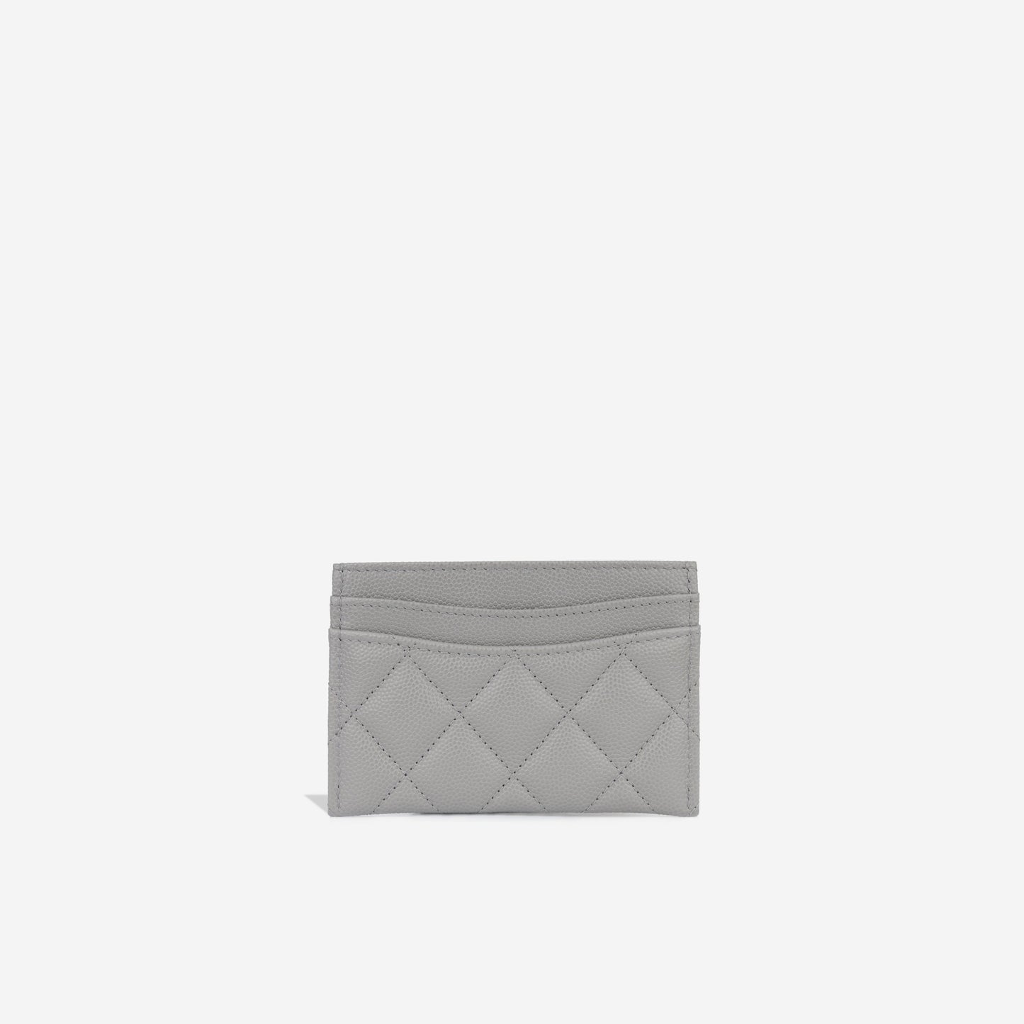Chanel Classic Card Holder - Grey
