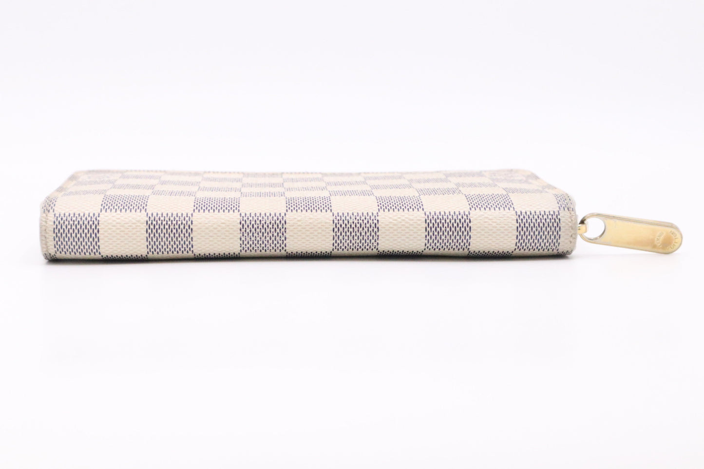 Louis Vuitton Long Zippy Wallet in Damiere Azur Canvas