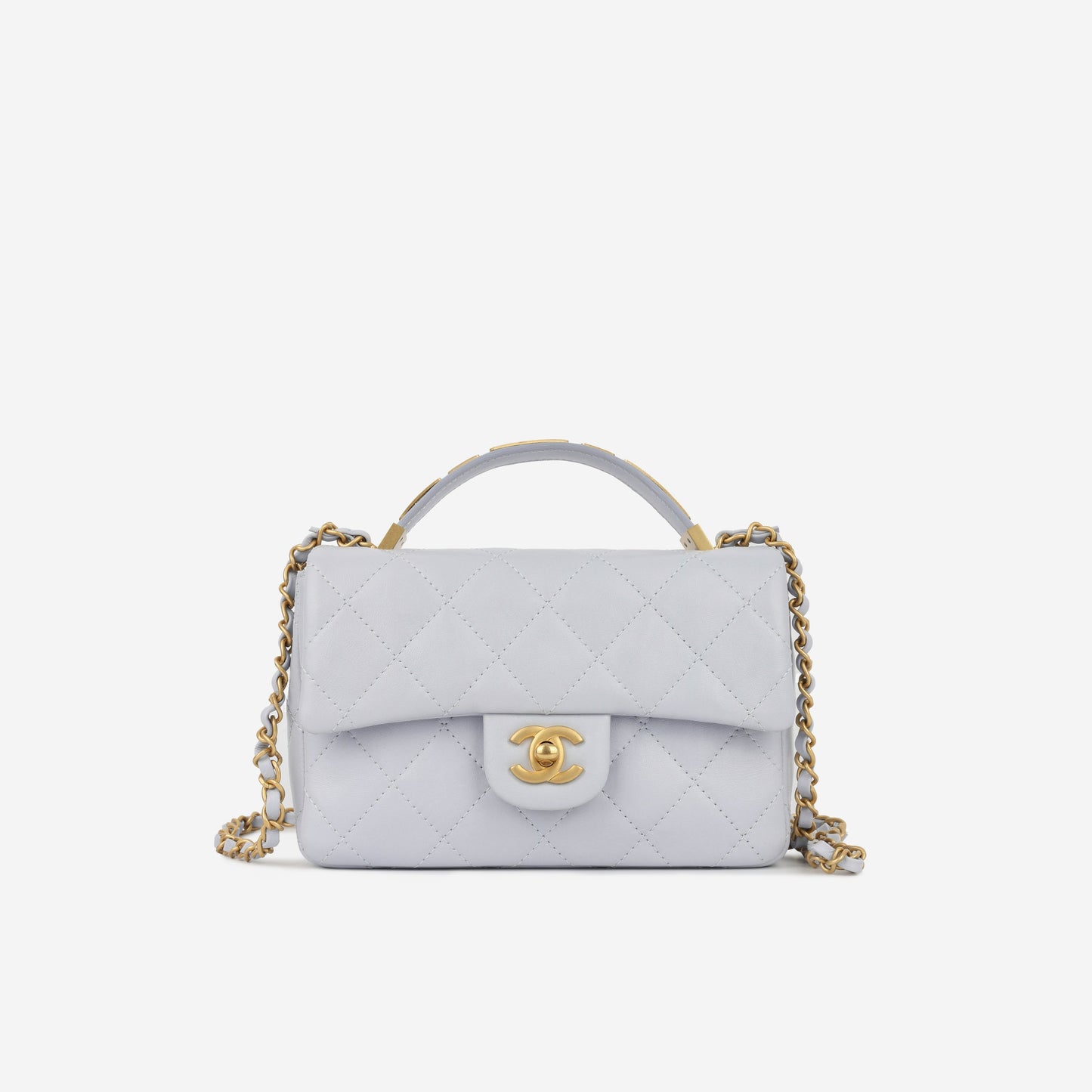 Chanel Seasonal Mini Rue Cambon Top Handle