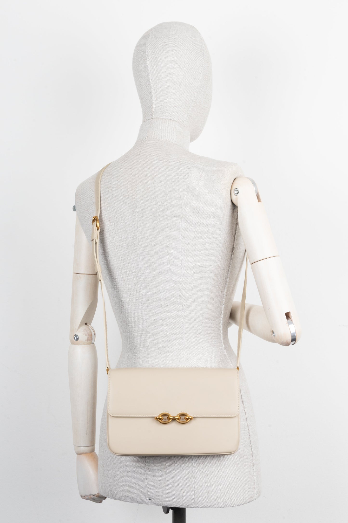 SAINT LAURENT Le Maillon Bag White