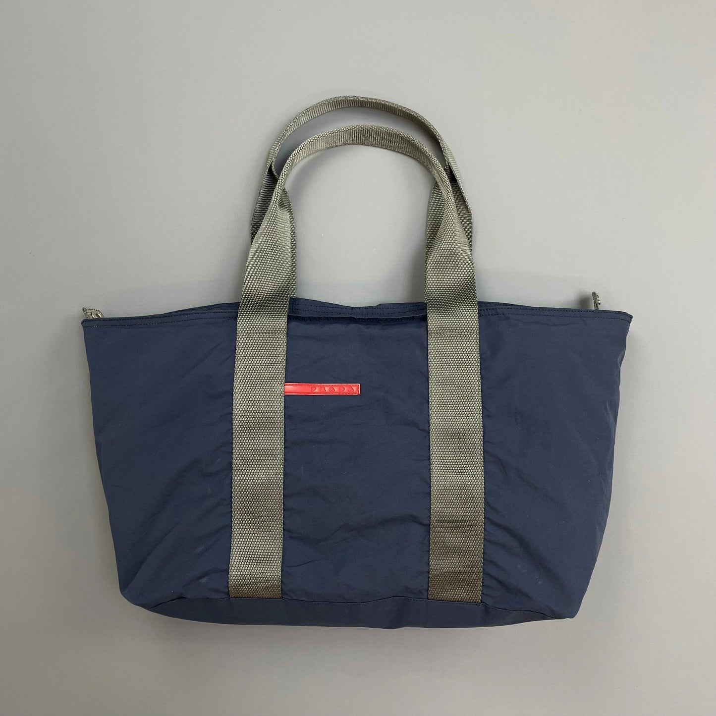 Prada Sport Blue 00s Handheld Sports Bag
