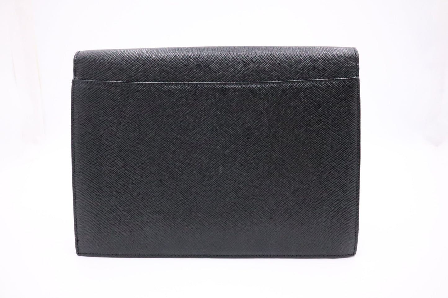 YSL Saint Laurent Clutch in Black Leather