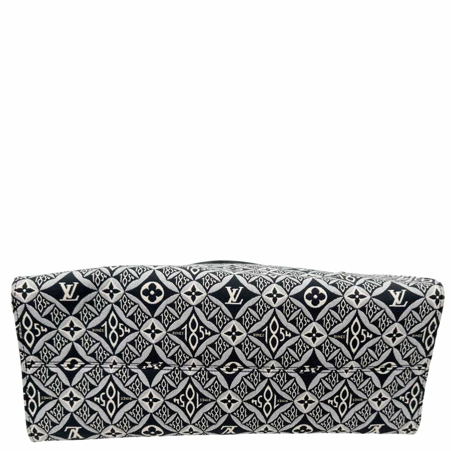LOUIS VUITTON Onthego GM Since 1854 Jacquard Shoulder Bag Black