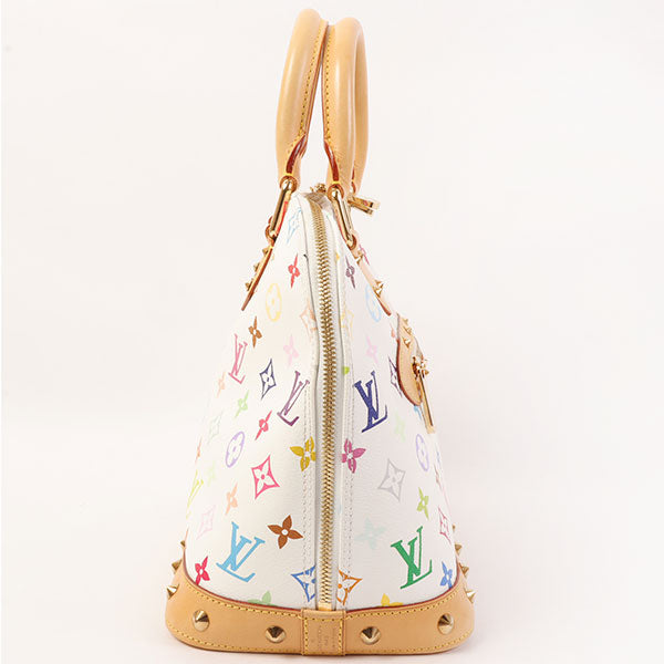 LOUIS VUITTON 2006 Made Monogram Multi Color Alma Blanc Handbag