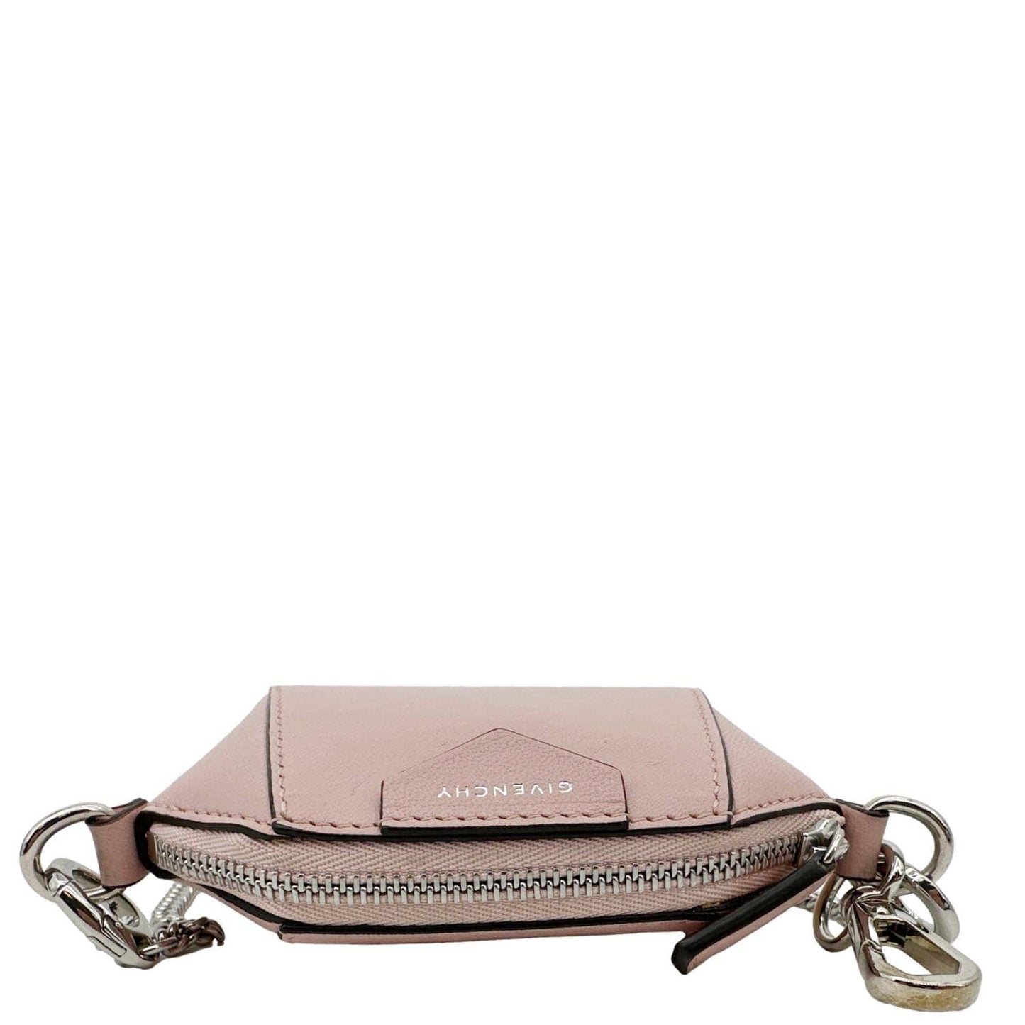 GIVENCHY Antigona Baby Leather Shoulder Bag Pink