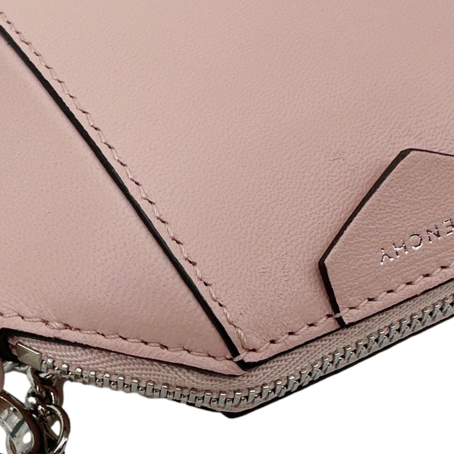 GIVENCHY Antigona Baby Leather Shoulder Bag Pink