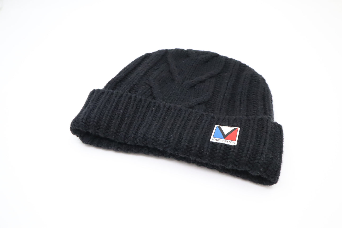 Louis Vuitton Knitted Beanie in Black