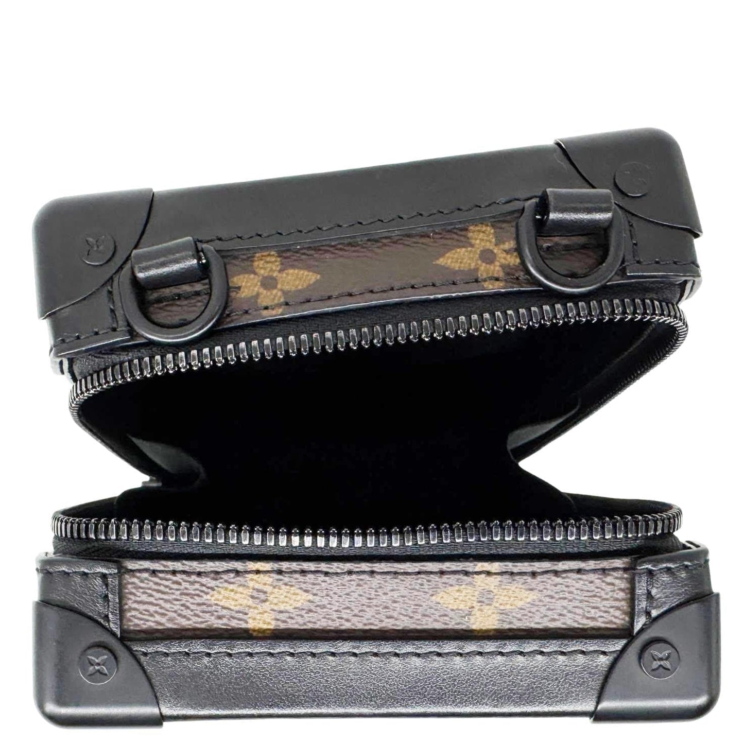 LOUIS VUITTON Vertical Soft Trunk Monogram Tuffetage Crossbody Bag Multicolor