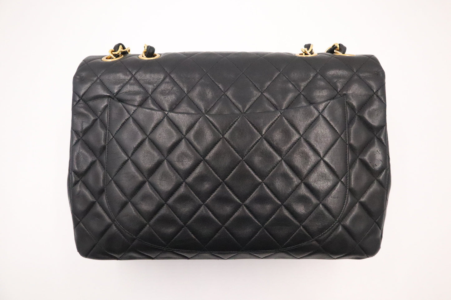 Chanel Maxi Flap in Black MatelassÃ© Leather