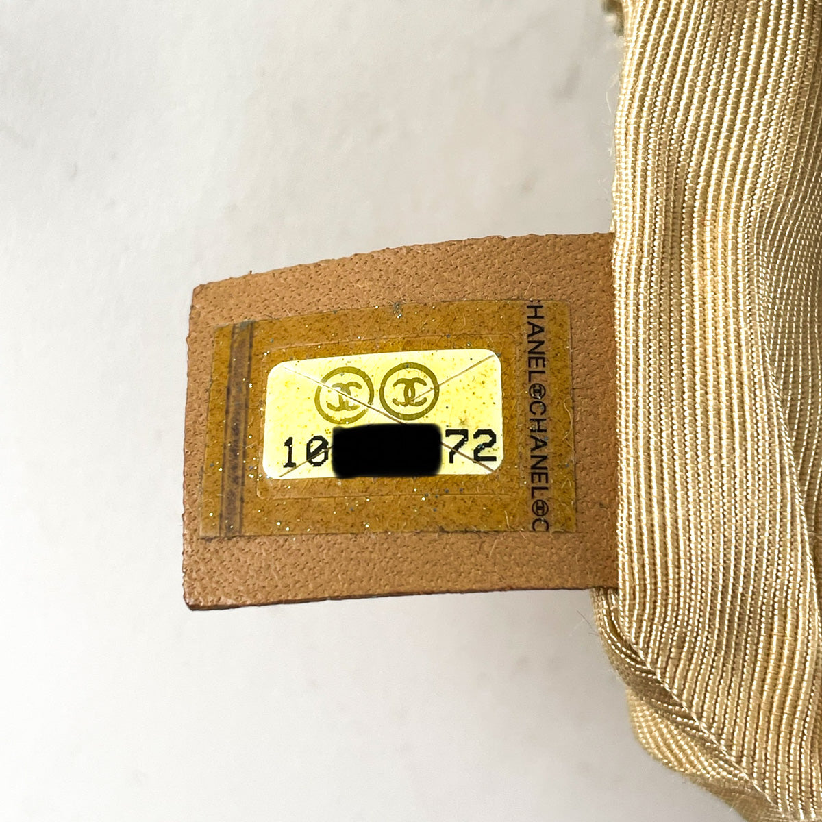 Chanel Camellia No. 5 Chocolate Canvas Pochette
