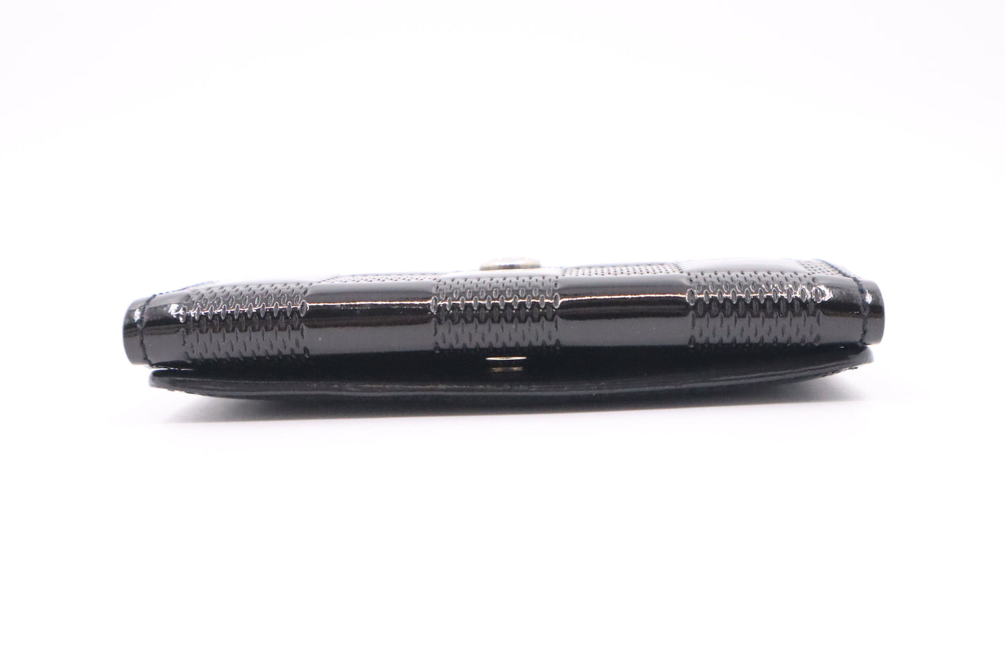 Louis Vuitton Ludlow Wallet in Black Damier Vernis Leather