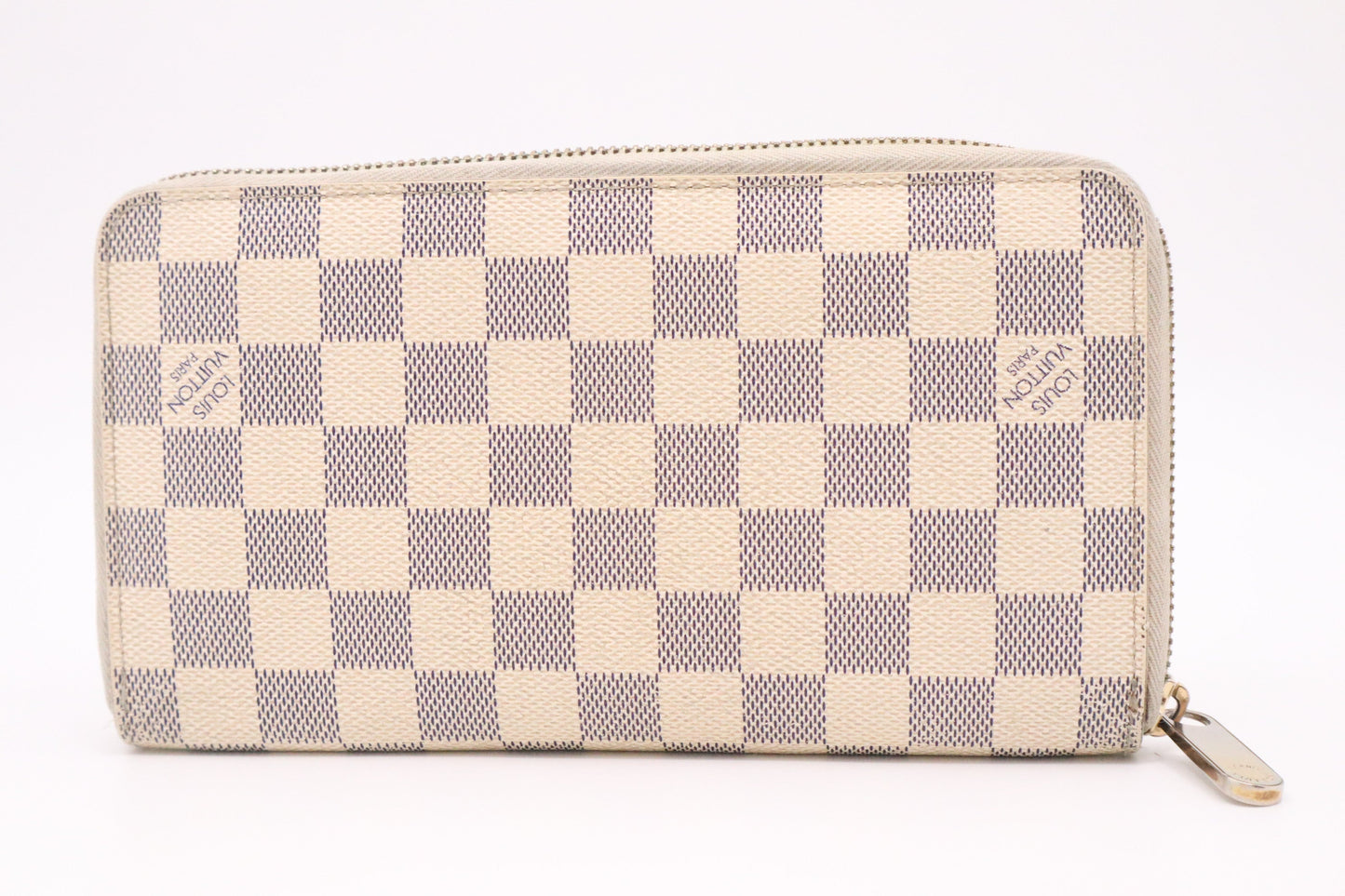 Louis Vuitton Zippy Organizer in Damier Azur Canvas
