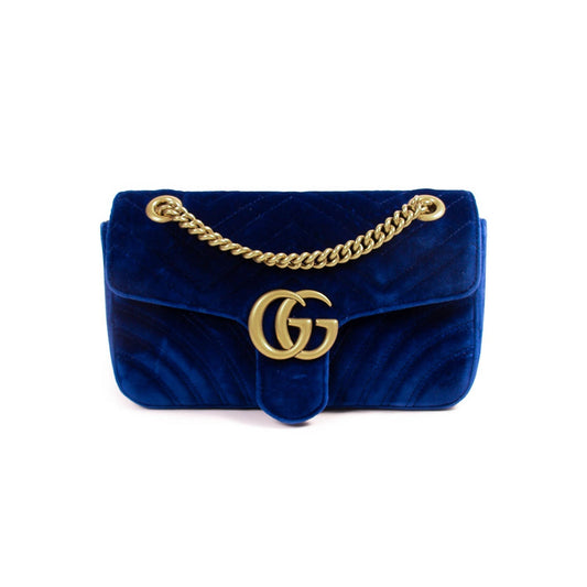 Gucci GG Marmont Leather Chain Shoulder Bag Style 18