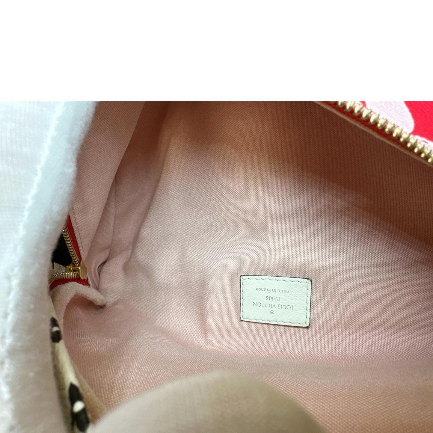 LOUIS VUITTON Giant Monogram Canvas Bumbag Rouge