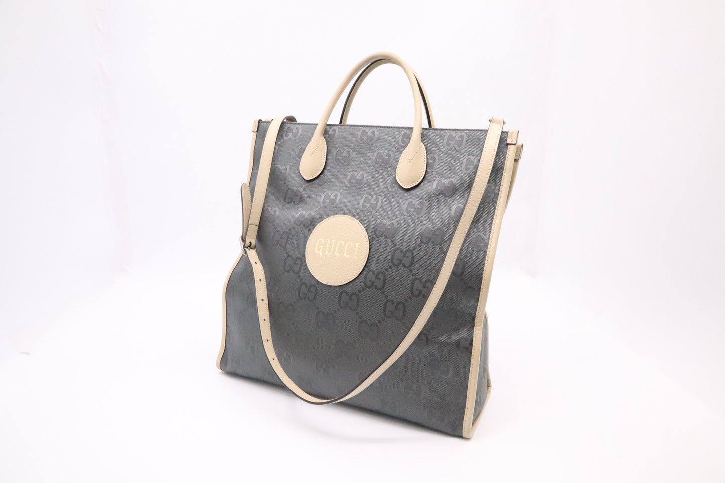 Gucci Off The Grid Tote in Grey Econyl Canvas