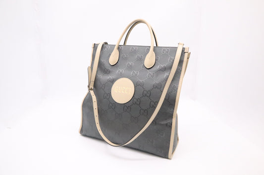 Gucci Off The Grid Tote in Grey Econyl Canvas