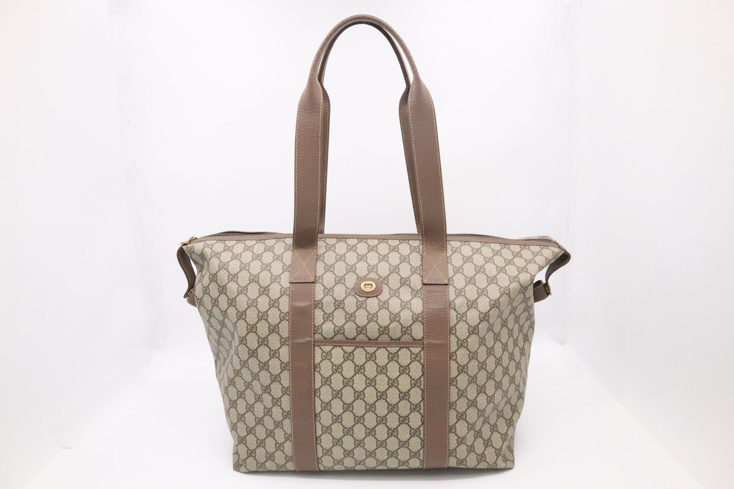 Gucci Travel Tote in GG Supreme Canvas