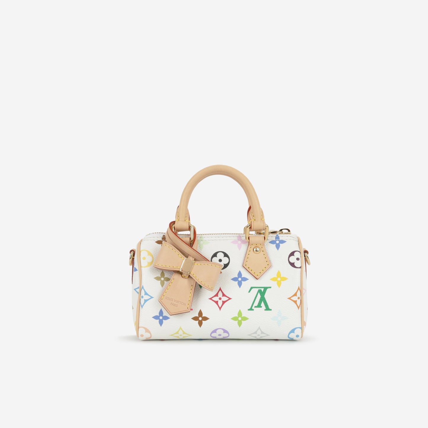 Louis Vuitton X Takashi Murakami Nano Speedy - Multicolore Monogram | Gold Hardware
