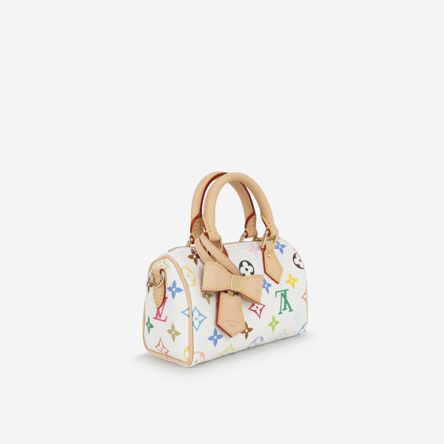 Louis Vuitton X Takashi Murakami Nano Speedy - Multicolore Monogram | Gold Hardware