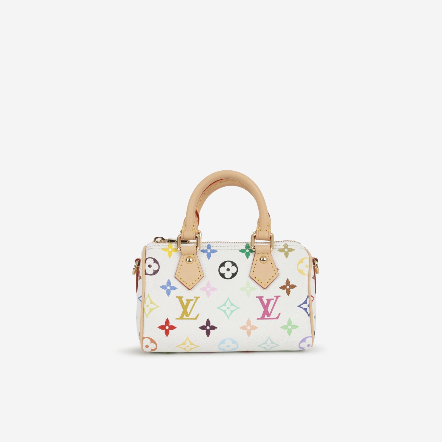 Louis Vuitton X Takashi Murakami Nano Speedy - Multicolore Monogram | Gold Hardware