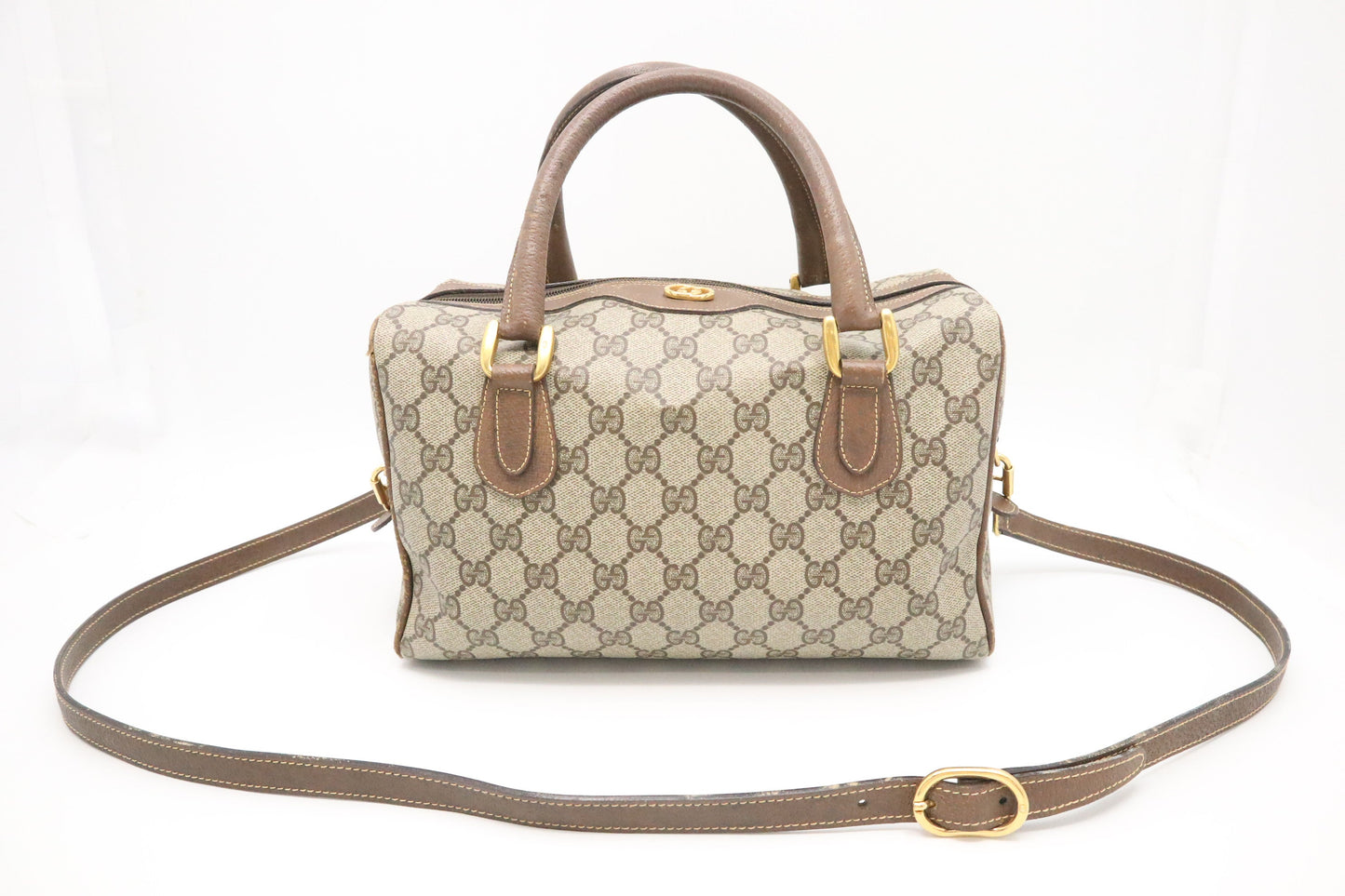 Gucci Boston Bag in GG Supreme Canvas