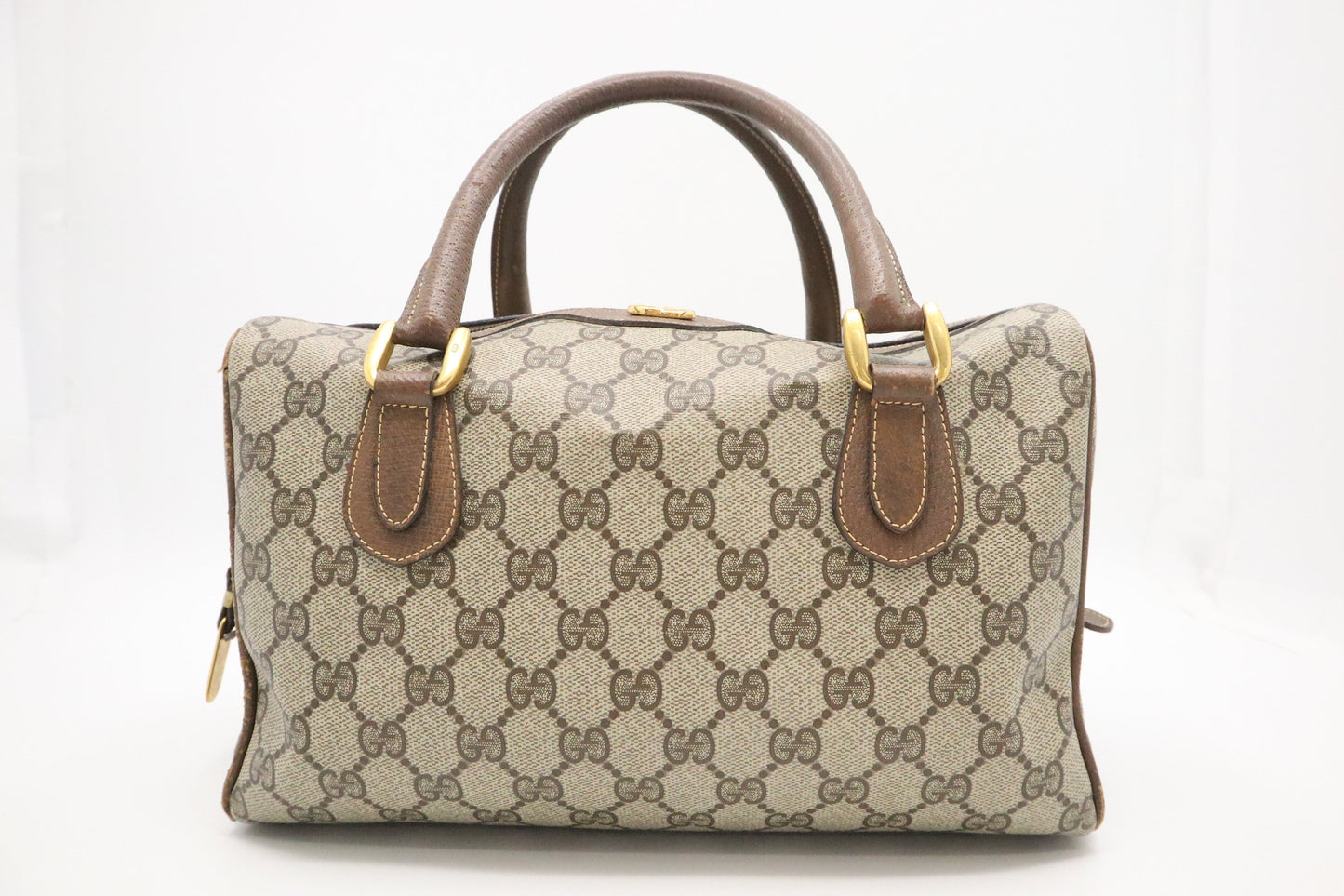 Gucci Boston Bag in GG Supreme Canvas